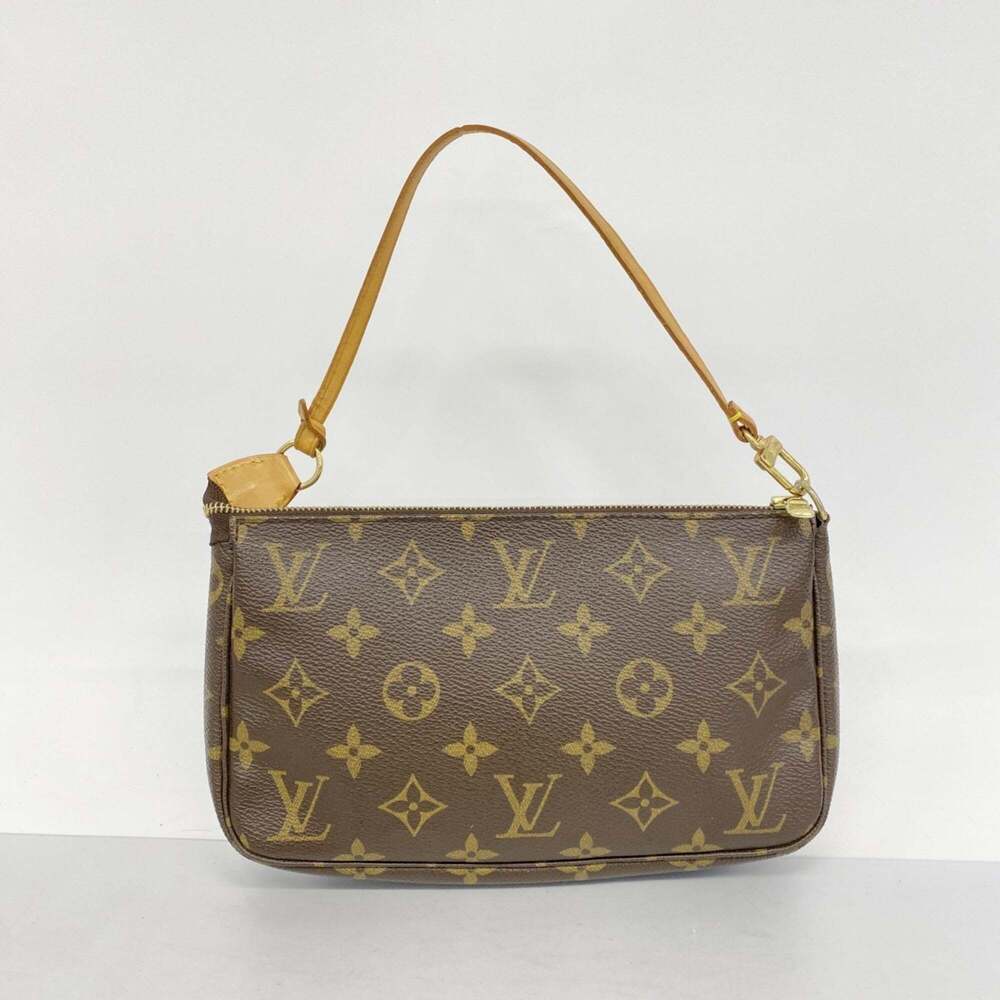 LOUIS VUITTON Brown Monogram Pochette Pouch - Picture 9 of 9